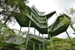 La CVC construyó torre de avistamiento de 30 metros y siete niveles en Pance.