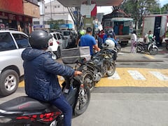 Se empiezan a formarse largas filas en algunas estaciones de servicio de Popayán por la necesidad de comprar gasolina antes que este combustible se acabe a raíz de los bloqueos a la vía Panamericana.