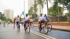 El recorrido de la Ciclovida aumentó de 38 a 58 kilómetros.