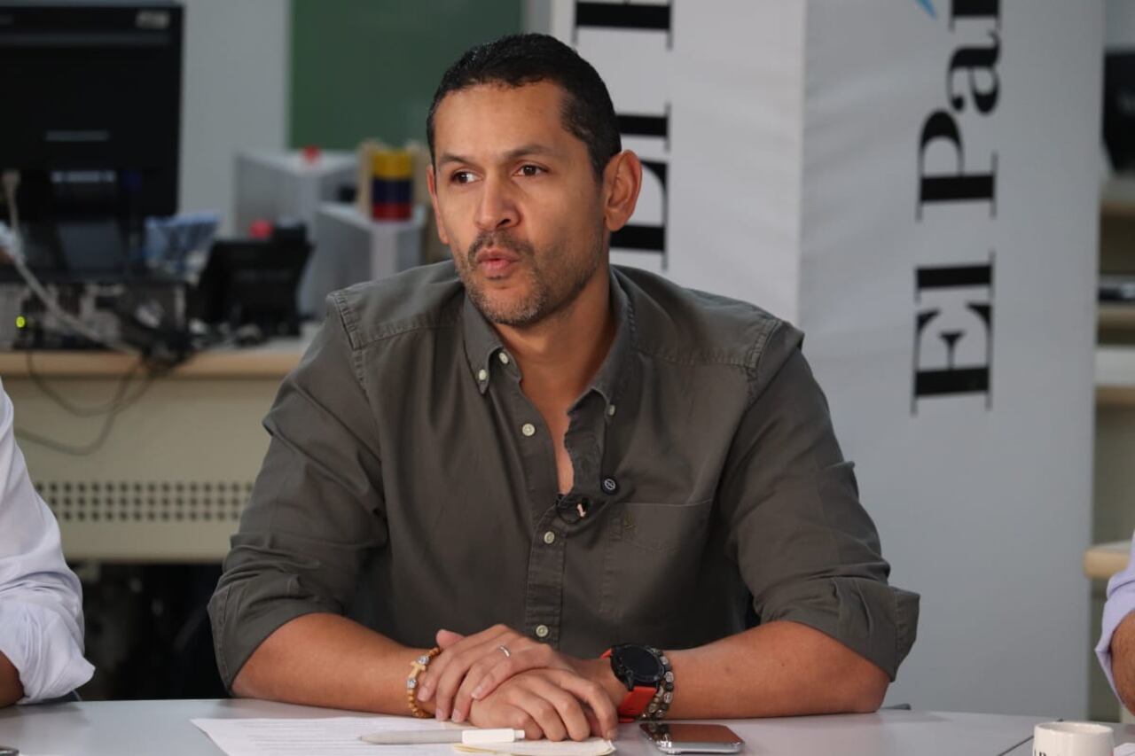 Daniel Palacios, precandidato presidencial en el conversatorio El Suroccidente Elige.