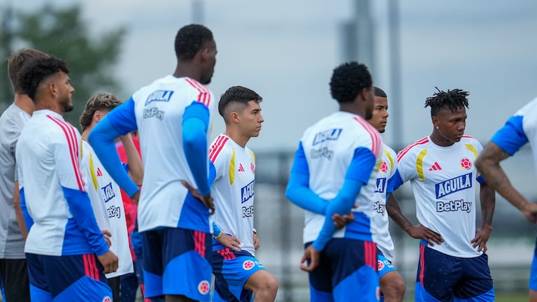 Primera jornada de entrenamiento de la Selección Colombia para fecha FIFA de septiembre y octubre.