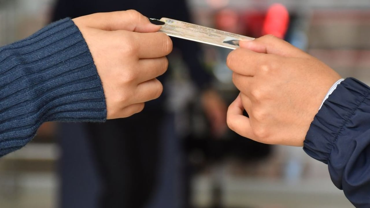Entrega de licencia de conducción