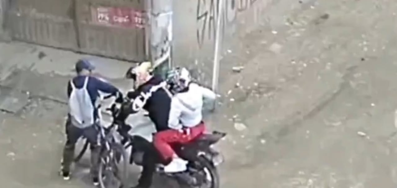 Hombre se enfrentó a presuntos ladrones en Bogotá