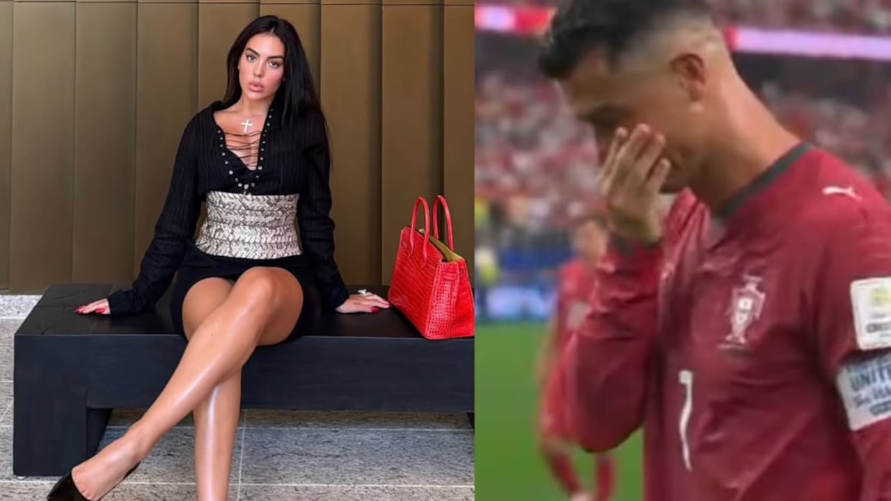 Cristiano Ronaldo recibió el apoyo de Georgina Rodríguez tras despedirse del Mundial