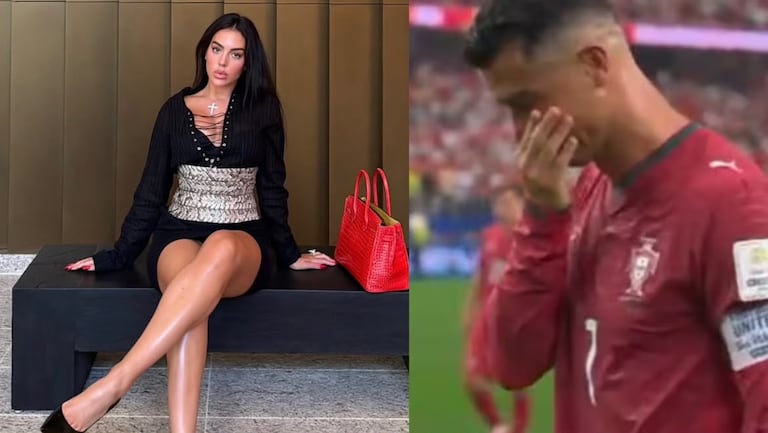 Cristiano Ronaldo recibió el apoyo de Georgina Rodríguez tras despedirse del Mundial