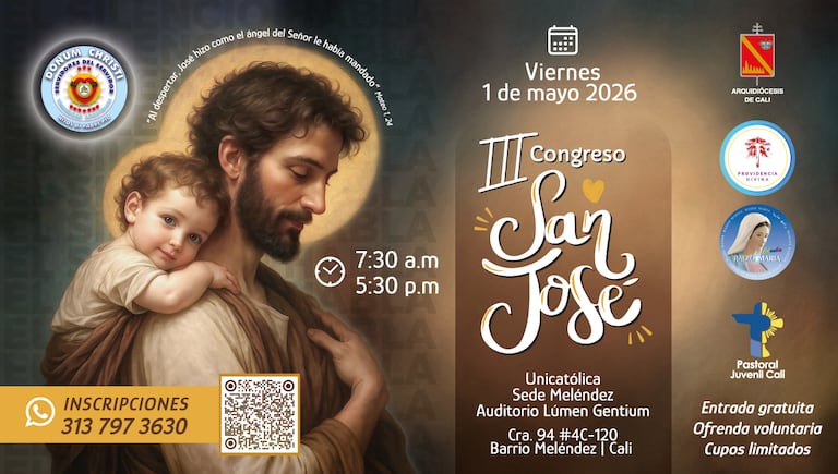 Conozca todos los detalles del III congreso de San José, en Cali.