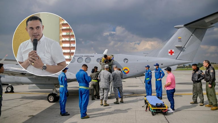 Los heridos fueron evacuados vía aérea debido a la falta de servicios médicos especializados en el municipio.
