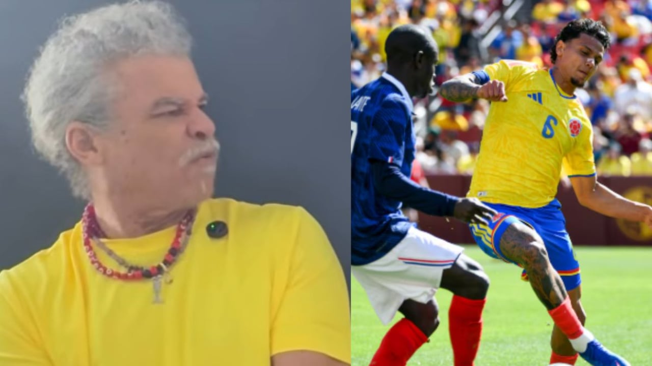 El Pibe contra la Selección Colombia