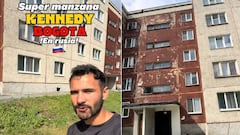 Colombiano quedó sorprendido al encontrar en Rusia edificios similares a los de Kennedy, Bogotá.