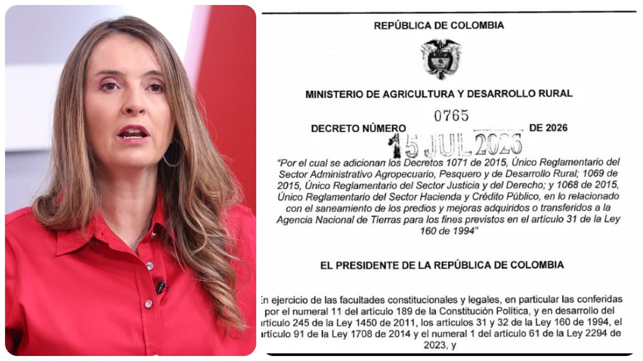 Paloma Valencia y el polémico decreto del Ministerio de Agricultura.