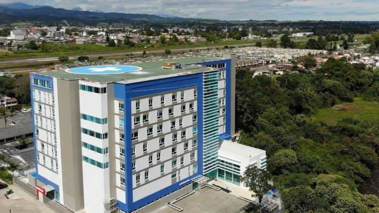 La clínica Santa Gracia está ubicada al norte de la ciudad de Popayán.