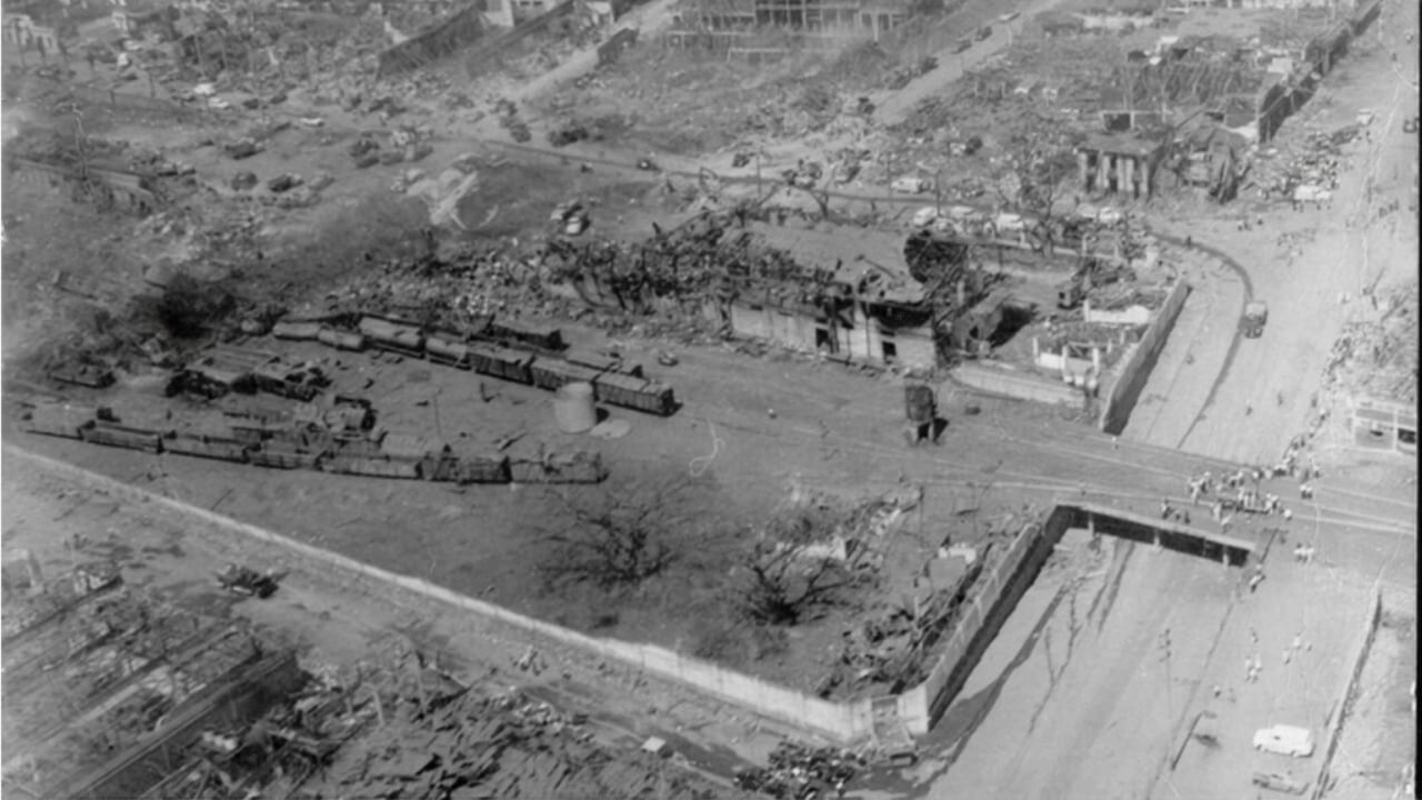 La explosión no solo devastó el barrio San Nicolás y sus alrededores, sino que afectó profundamente al Cementerio Central.
