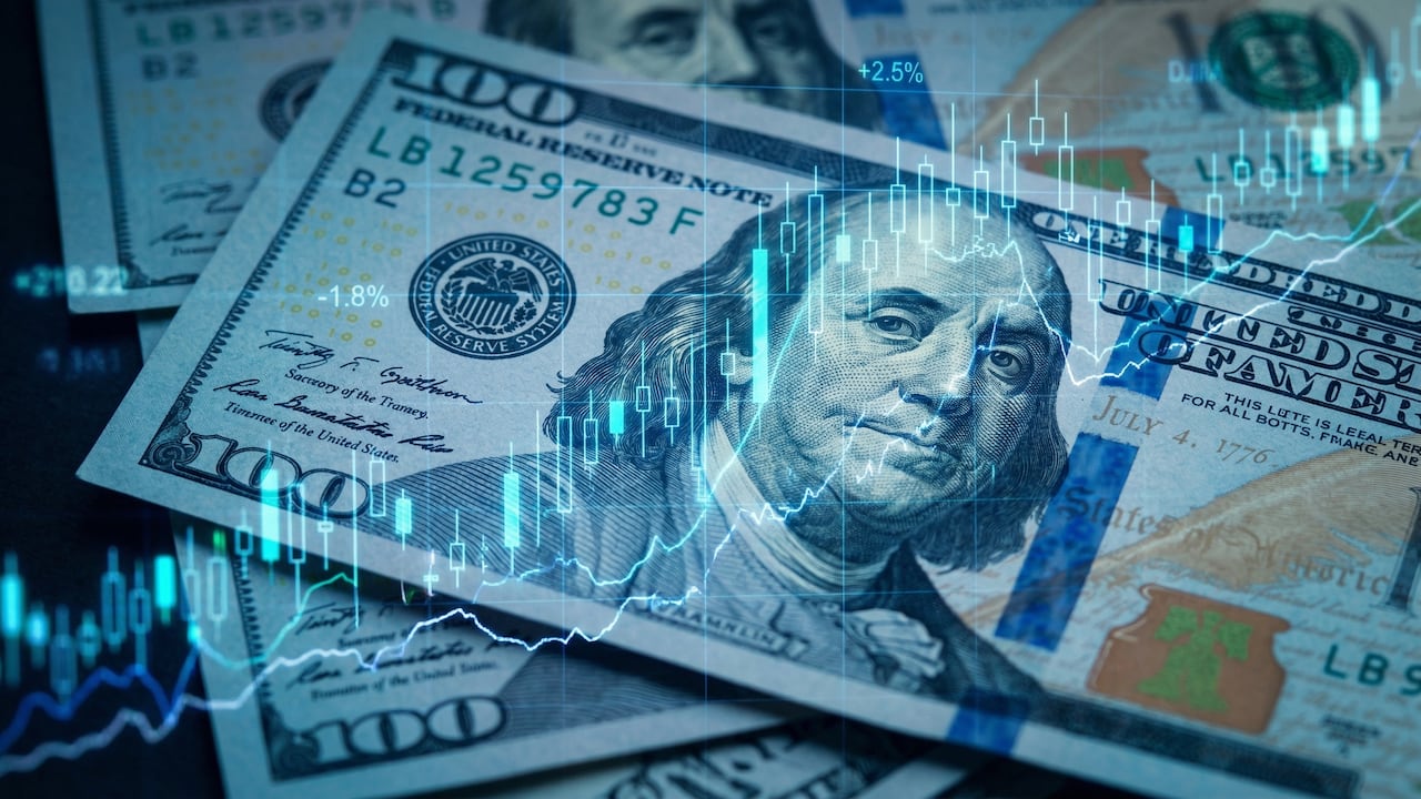 Dólar billetes dólares