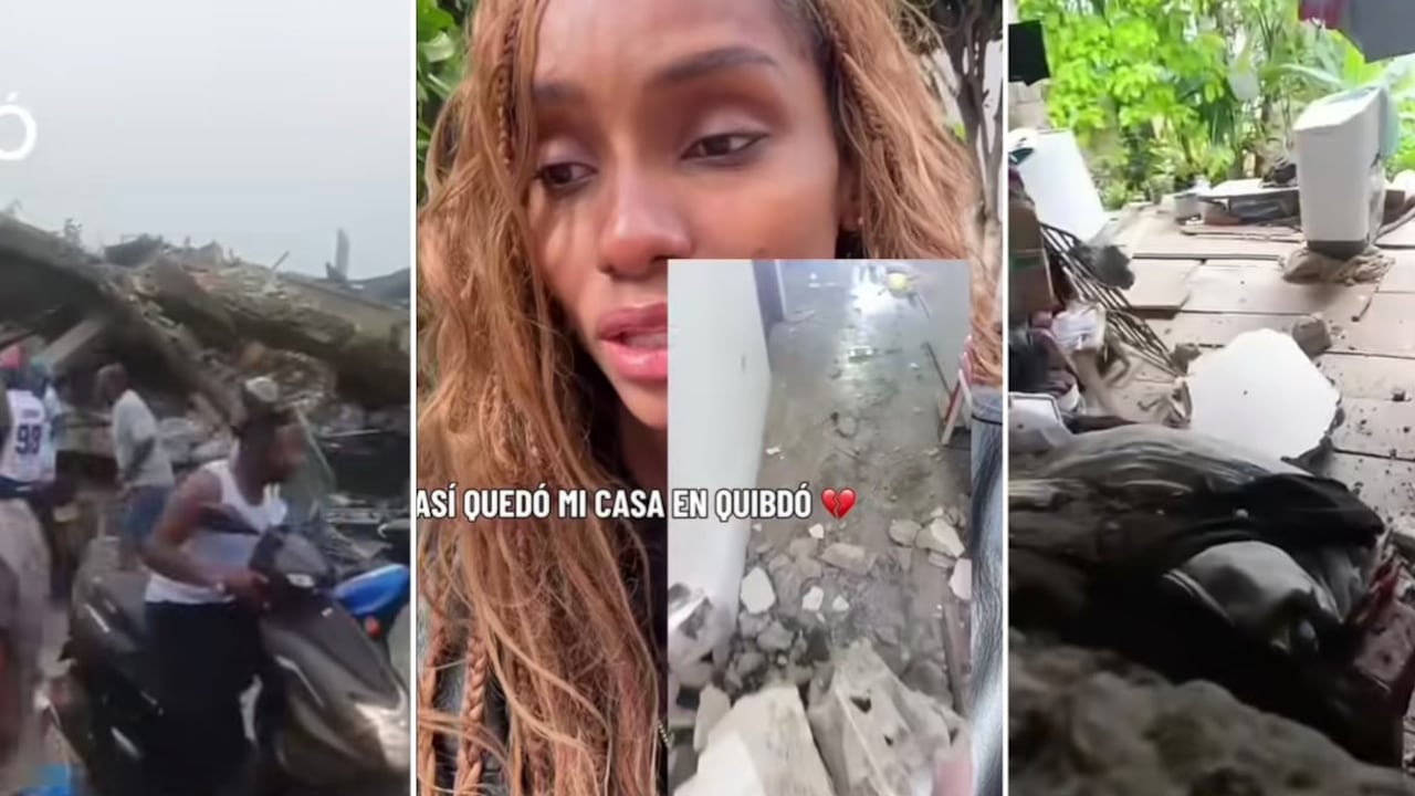Exreina perdió su casa en medio del terremoto