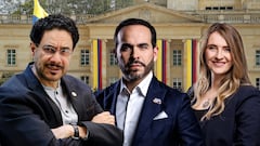 Iván Cepeda, Abelardo de la Espriella y Paloma Valencia