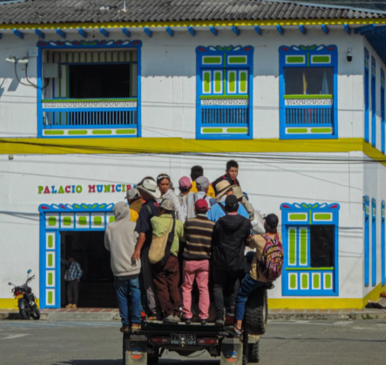 Las casas coloridas y los balcones son característicos de El Cairo.