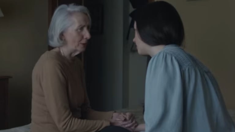 Escena de Los Domingos, mejor película, ganadora del Goya.