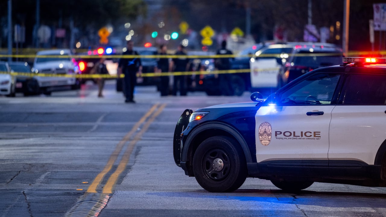 Policía de Estados Unidos acordona una zona tras un tiroteo. Imagen de referencia.