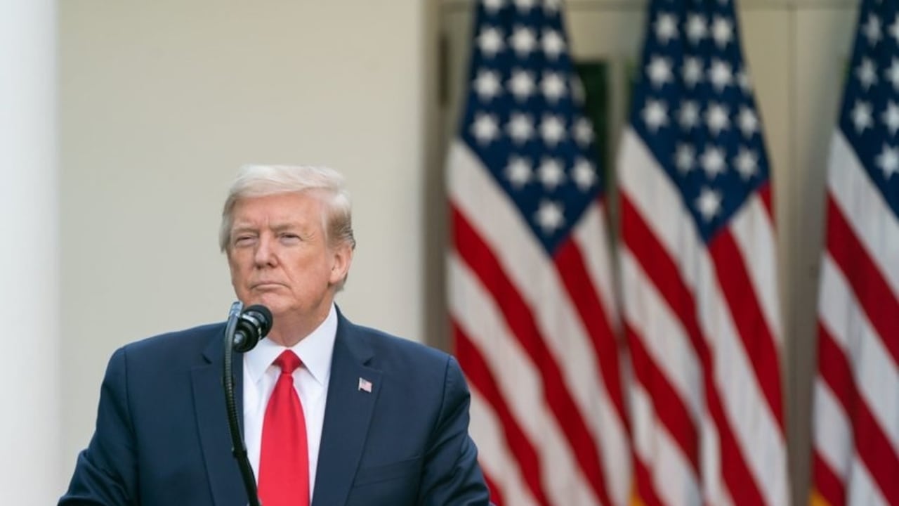 El presidente de Estados Unidos, Donald Trump, trabajó con John Bolton.