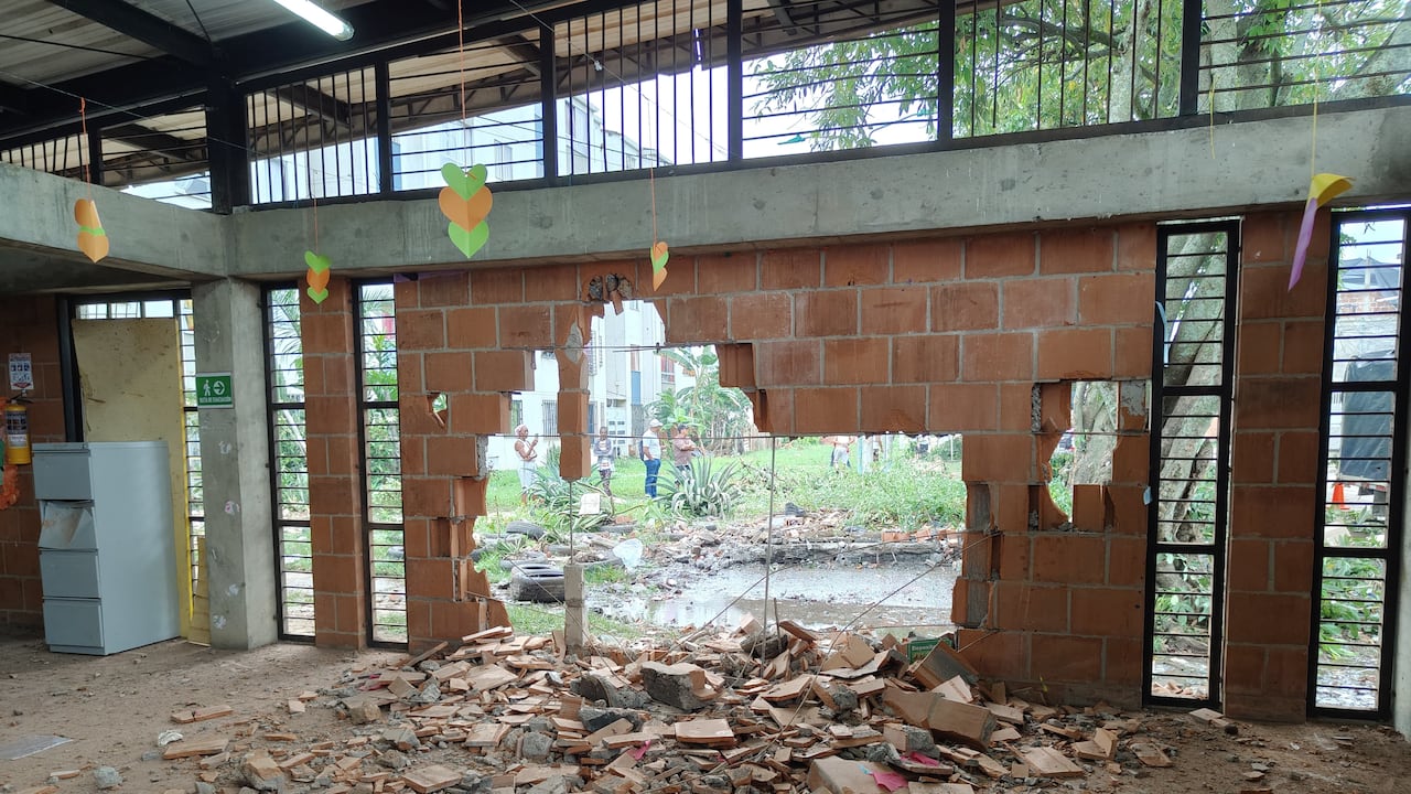 La unidad complementaria para la atención a primera infancia resultó visiblemente afectada en Los Lagos.