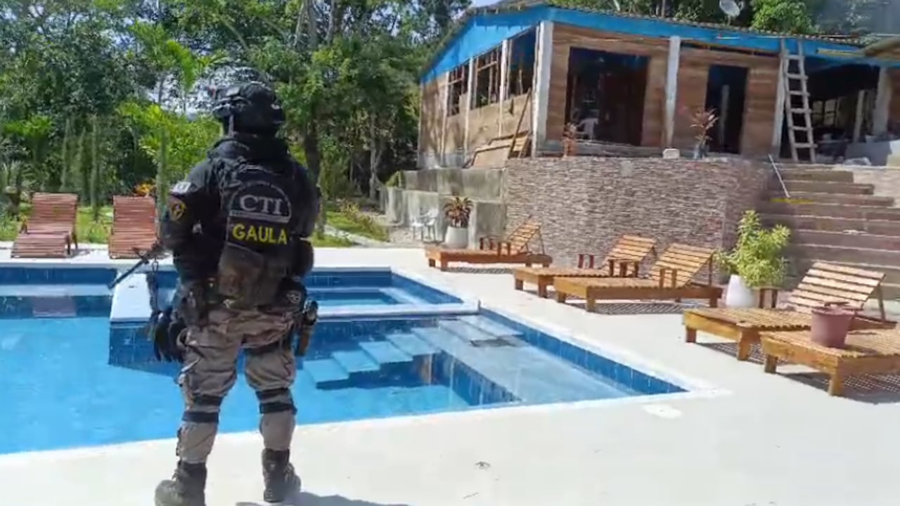 La Casa Comando donde alias Naín y La Bebecita ofrecían fiestas a los cabecillas de los Conquistadores de la Sierra.