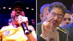 Ambos candidatos presidenciales dan uno de sus últimos discursos antes de conocer la decisión de Colombia.