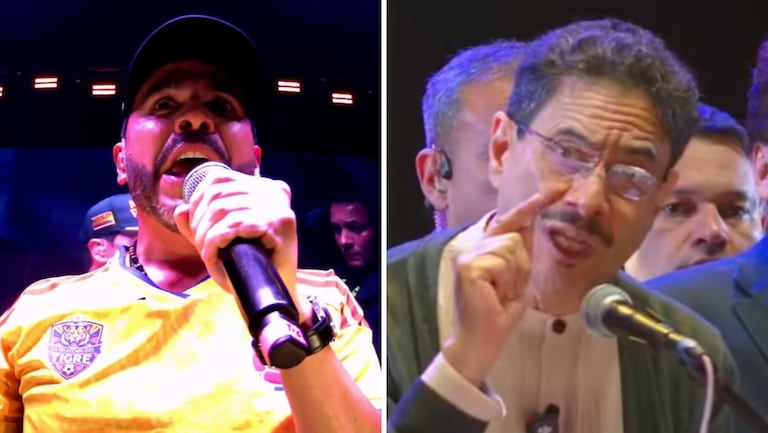 Ambos candidatos presidenciales dan uno de sus últimos discursos antes de conocer la decisión de Colombia.