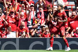 Delantero colombiano Luis Díaz a los servicios del Liverpool