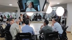 Mesa de debate del conversatorio El Suroccidente Elige.