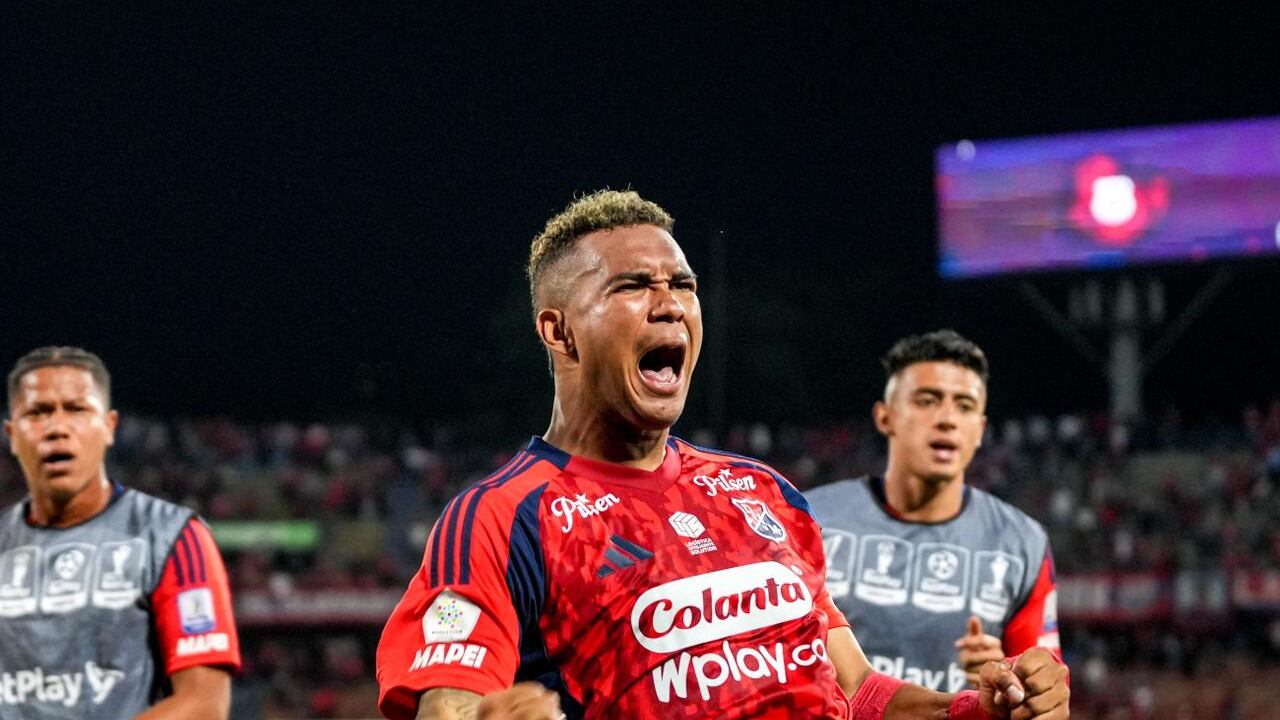 Imagen del partido entre Independiente Medellín y Envigado por la semifinal de vuelta de la Copa Colombia 2025.