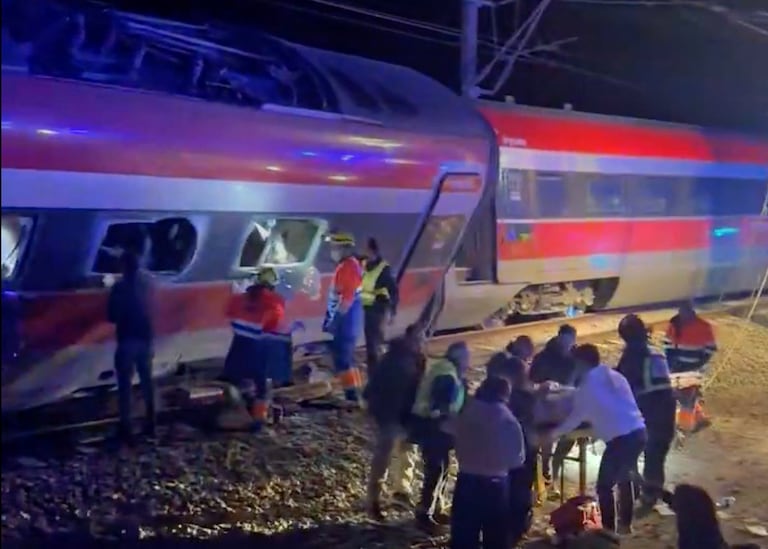 Accidente tren España