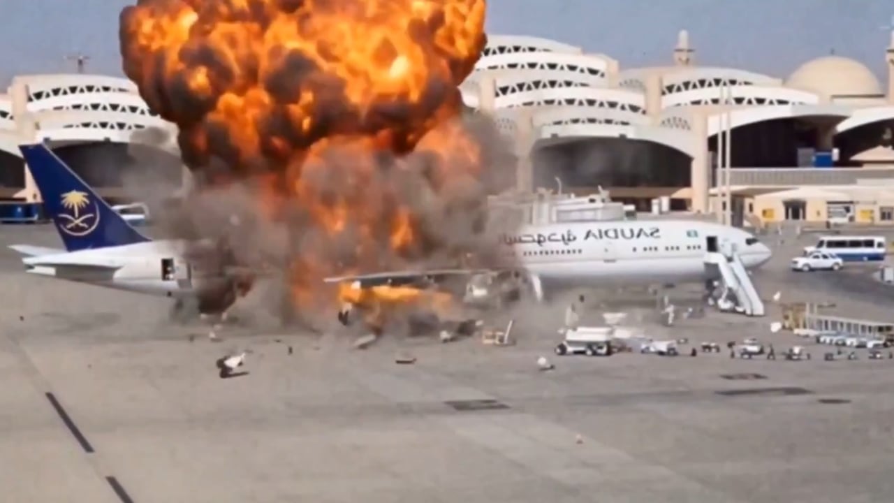 La terminal de Riad suspendió temporalmente sus operaciones después del ataque que dejó 12 muertos y 309 heridos, según el balance oficial saudí.