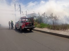 Habitantes del barrio Ciudad Jardín en Popayán reportaron fuerte incendio forestal.