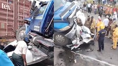 Grave accidente de tránsito se registró en la vía que comunica a Buenaventura con el interior del país