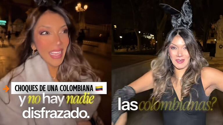 Colombiana en España reveló la decepción que se llevó en Halloween: esta fue su historia.