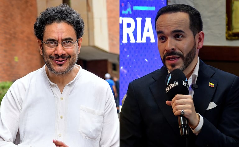 Iván Cepeda y Abelardo de la Espriella