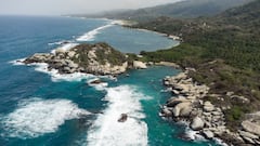 El Parque Tayrona, ubicado en el departamento del Magdalena