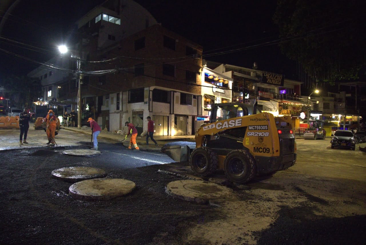 La intervención se realizó en la Carrera 34 con Calle 3 Oeste, en el sector de San Fernando Viejo.