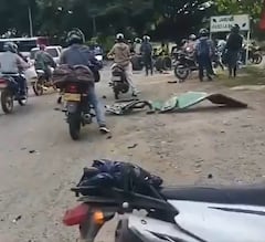 El siniestro vial ocasionó daños materiales y congestión vehicular durante varios minutos en el corredor vial de Jamundí.