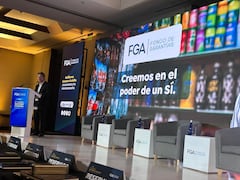 Presidente del Fondo de Garantías, David Bocanument, durante el foro “El crédito que mueve a Colombia”.