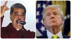 Nicolás Maduro y Donald Trump