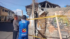 Las personas en Popayán se vieron obligados a clausurar varios andenes tras la posibilidad de colapso de fachadas y parades.
