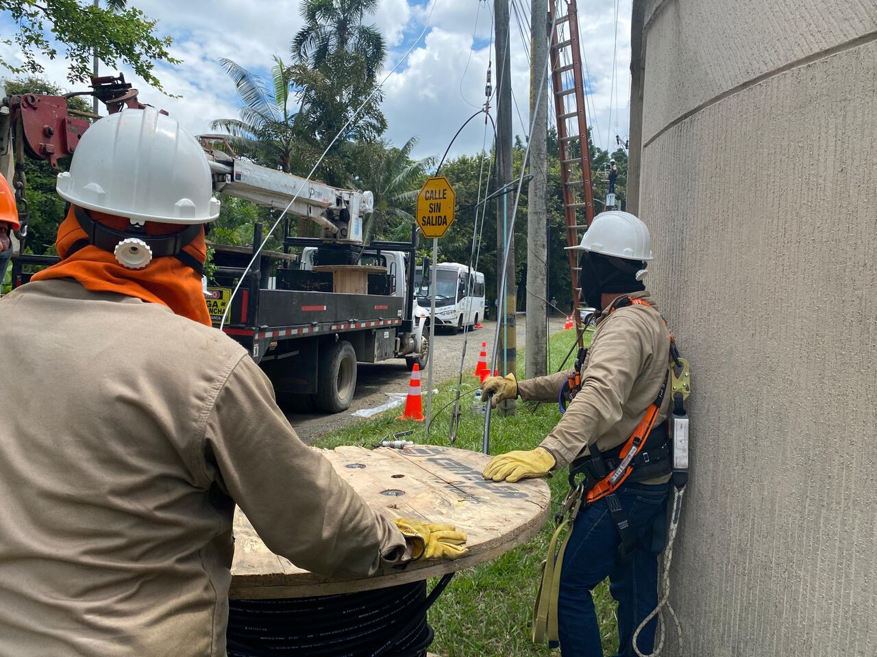 Los trabajos se adelantarán desde las 7:00 de la mañana hasta las 5:00 de la tarde informó Emcali. Foto: Emcali / El País.
