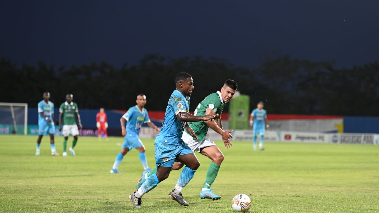 Deportivo Cali empató a un gol frente a Jaguares, por la fecha 19 de la Liga colombiana.