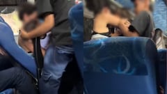 Momentos de pánico vivieron los ciudadanos que se transportaban en el bus intermunicipal.