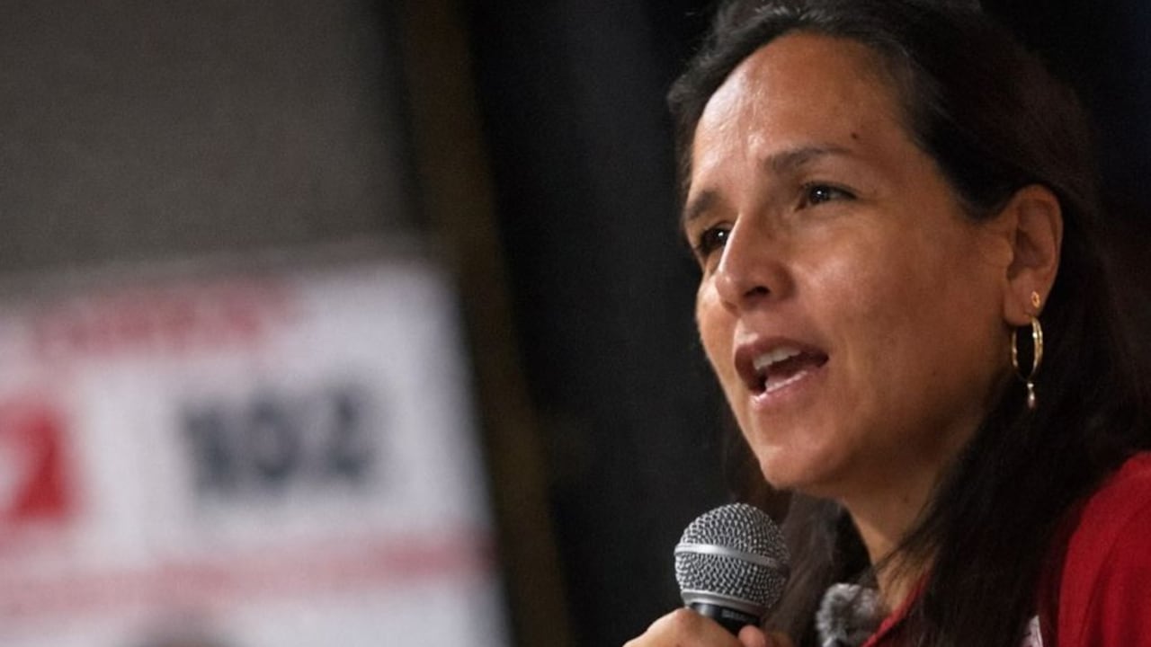 La lideresa y excaldesa de Santander de Quilichao, Cauca, Lucy Amparo Guzmán lideresa política busca llegar al congreso en estas elecciones legisativas.