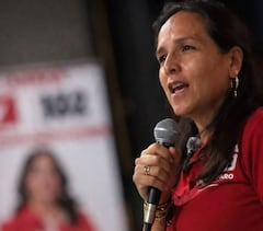 La lideresa y excaldesa de Santander de Quilichao, Cauca, Lucy Amparo Guzmán lideresa política busca llegar al congreso en estas elecciones legisativas.