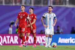 Imagen del partido de cuartos de final de la Copa del Mundo 2026 entre la Selección de Argentina y Suiza.