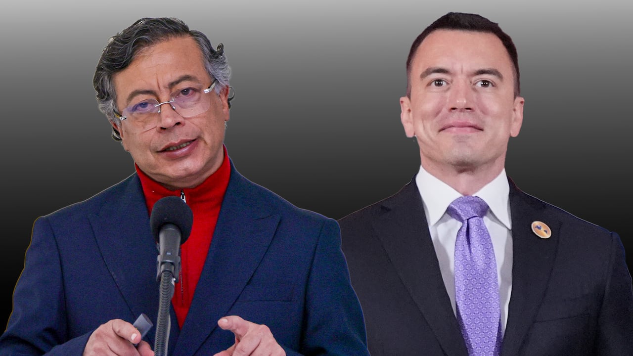 Gustavo Petro Daniel Noboa