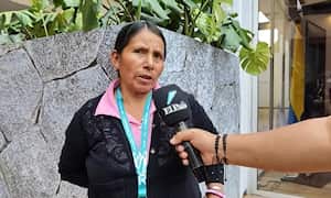 Amenazada de muerte, perseguida y vilipendiada, Máxima Acuña asegura que dará su vida por defender las lagunas y nacimientos de agua en su comunidad.